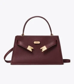 STRUKTURIERTE MINI LEE RADZIWILL TASCHE MIT TRAGEGRIFF OBEN