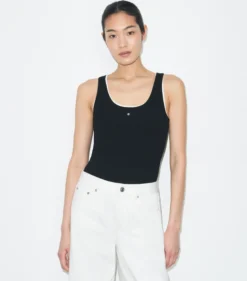 TANKTOP AUS VISKOSESTRICK