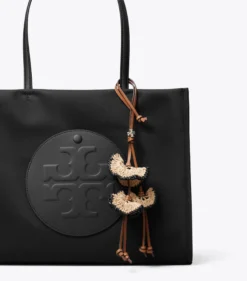 TASCHENANHÄNGER MIT RAFFIABLUMEN