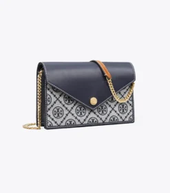 T MONOGRAM ENVELOPE CROSSBODY