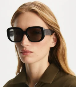 T MONOGRAM GEOMETRIC SUNGLASSES