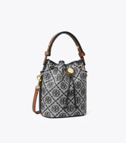 T MONOGRAM MINI BUCKET BAG
