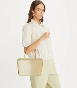 TOTE BAG AUS MESH