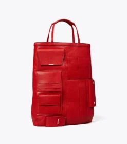 TOTE BAG MIT MEHREREN TASCHEN