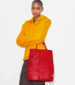 TOTE BAG MIT MEHREREN TASCHEN