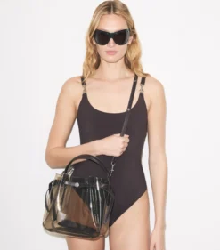 TRANSPARENTE ROMY BUCKET BAG