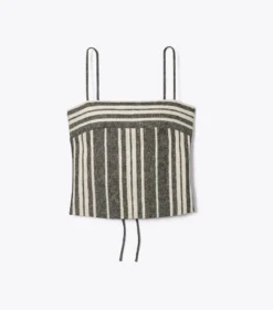 TRÄGER-TANKTOP AUS LEINEN