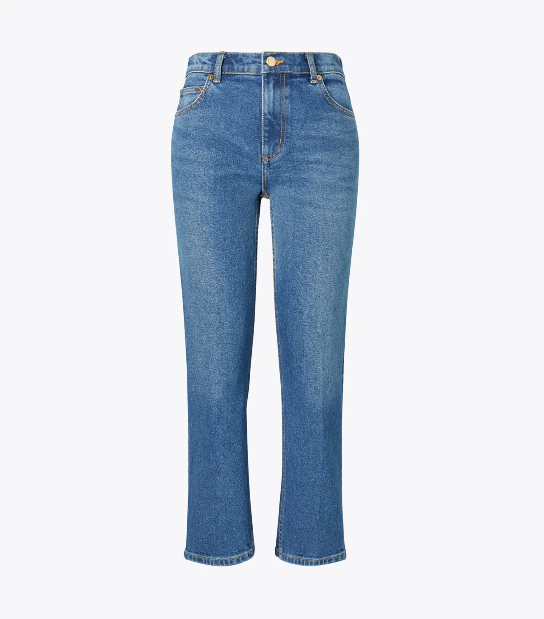 VERKÜRZTE, AUSGESTELLTE JEANS