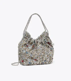 VERZIERTE MINI FLEMING HOBO BAG