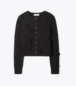 VERZIERTER CARDIGAN AUS WOLLE