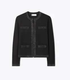 VERZIERTER KENDRA CARDIGAN AUS WOLLE