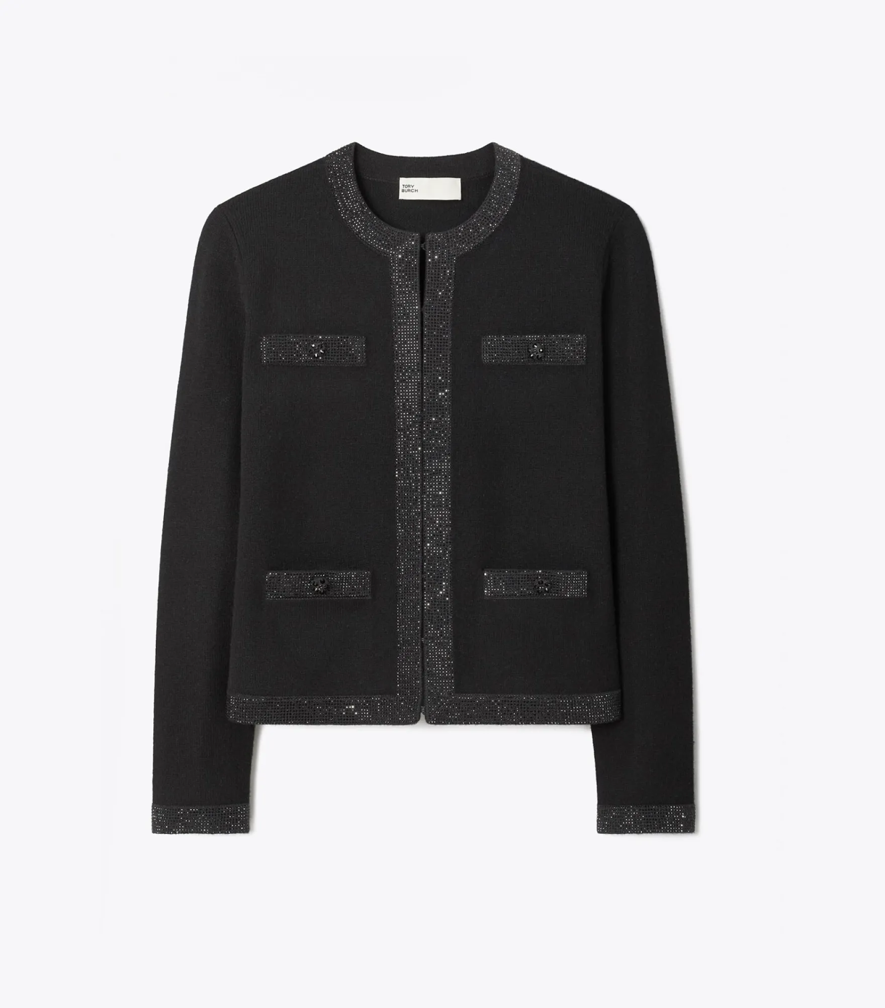VERZIERTER KENDRA CARDIGAN AUS WOLLE