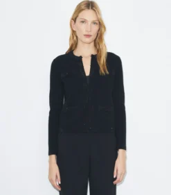 VERZIERTER KENDRA CARDIGAN AUS WOLLE
