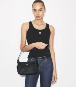 VIRGINIA SCHULTERTASCHE MIT FACH