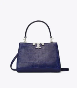 WEICHE MINI ELEANOR HENKELTASCHE MIT KROKOPRÄGUNG
