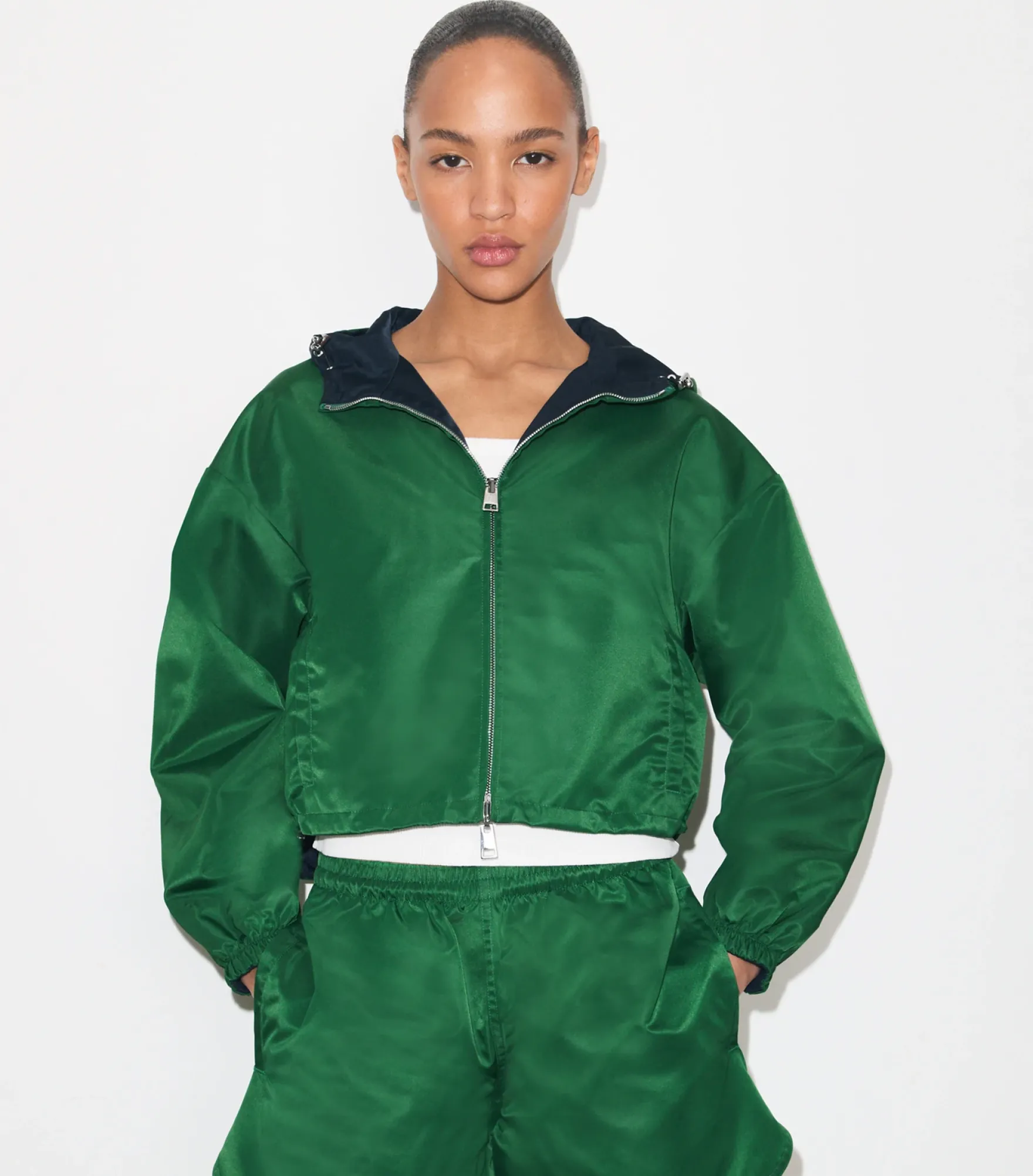 WENDBARE, KURZE NYLONJACKE