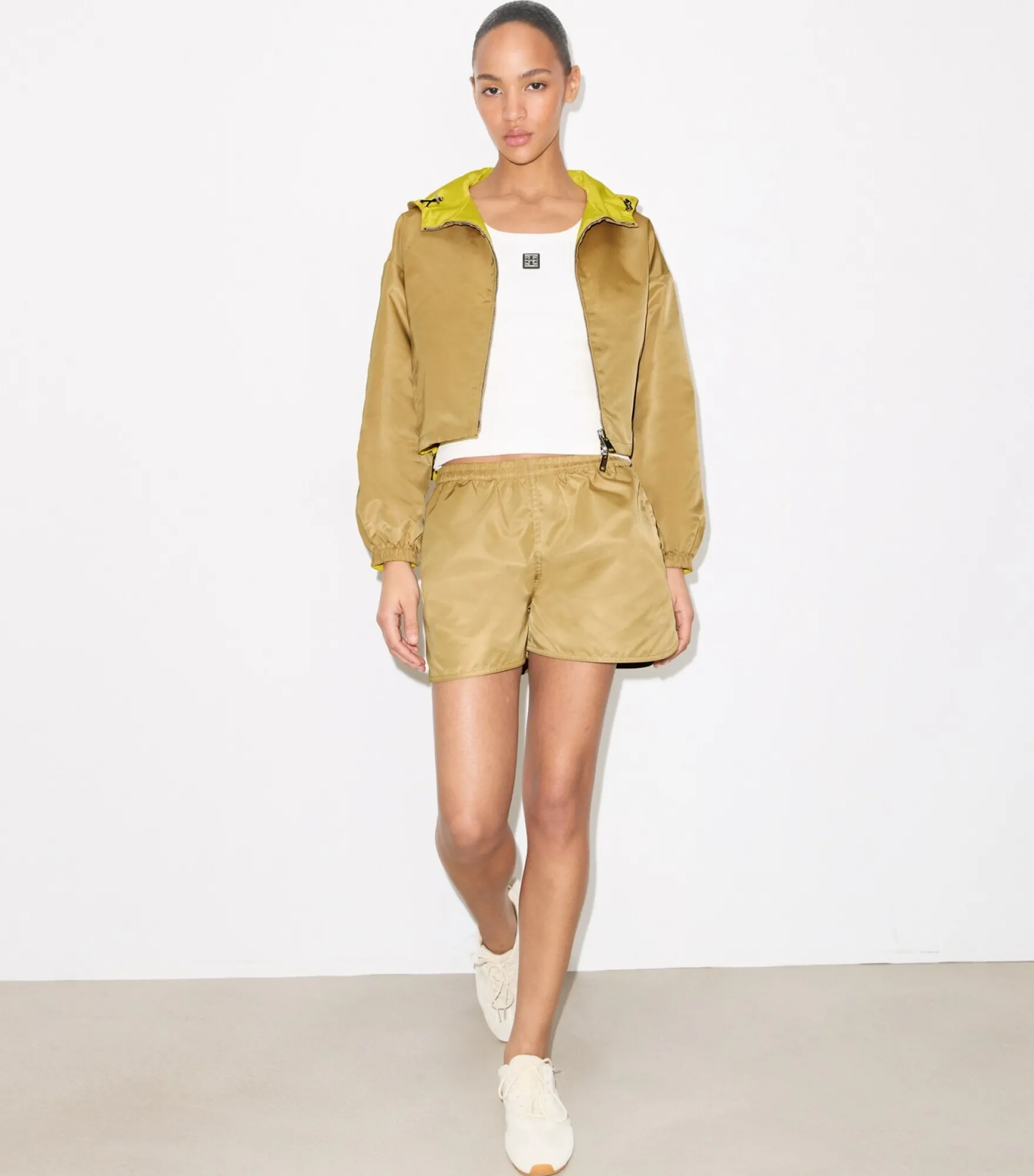WENDBARE, KURZE NYLONJACKE