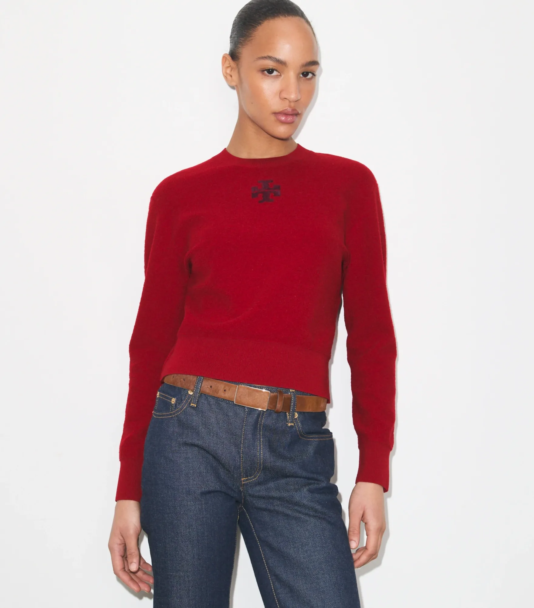 WOOL LOGO SWEATER